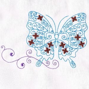 Butterfly Embroidery Designs 07
