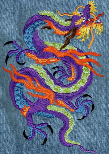 dragon lace embroidery designs free download