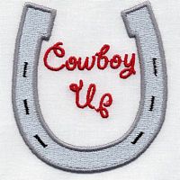 Embroidery Designs - Cowboy Up