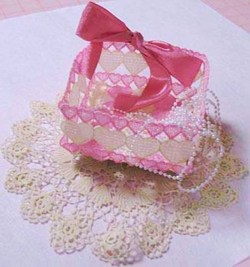 Lace Embroidery Designs Trinket-Box