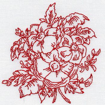 Floral Rhapsody 05 - Machine Embroidery Design