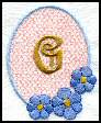 Monogram Embroidery G.
