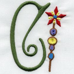 Monogram Machine Embroidery - Magic Wand C