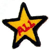 School Embroidery Design - All Star Pencil Topper