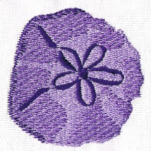 Under The Sea Embroidery - Sand Dollar